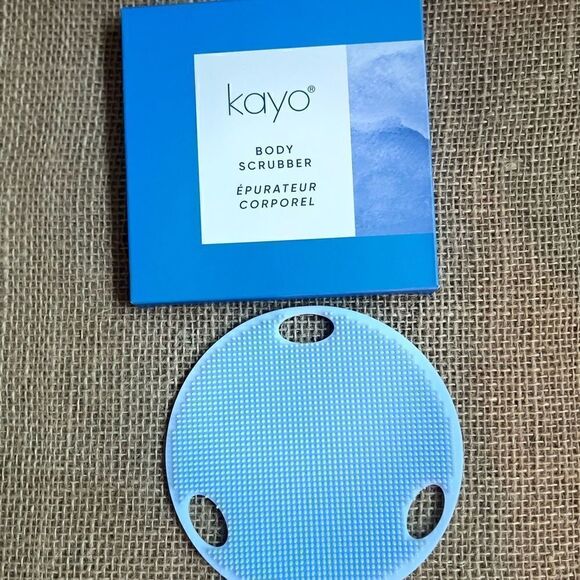 ESPA exfoliating body polish and Kayo silicone body scrubber bundle both NEW - Picture 5 of 9